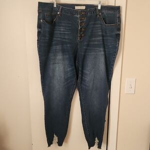 Cato Dark Blue Skinny Jeans